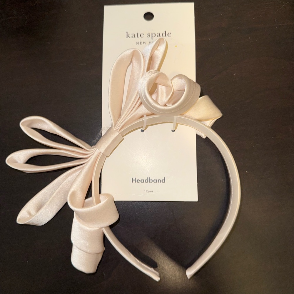 NWT Ribbon Bow Headband - Kate Spade New York x Target™ Cream